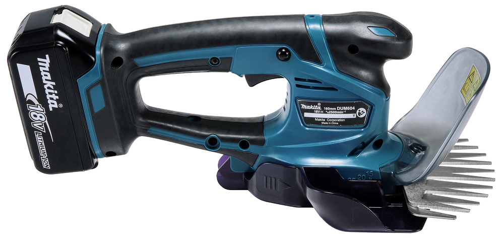 Makita Akku-Grasschere LXT DUM604RFX 18V 160mm mit 3.0Ah Akku und Ladegerät