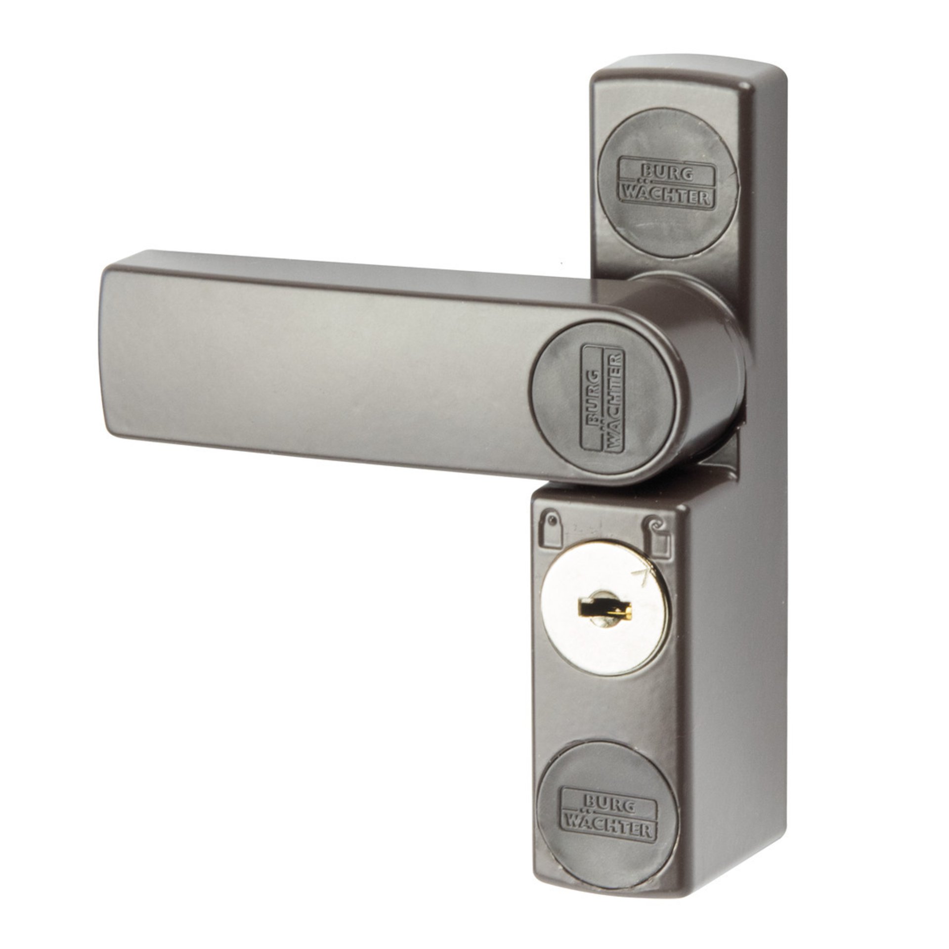 Burg Wächter Winsafe Fenstersicherung WS 11 F1 GL BR abschließbar Stahl braun
