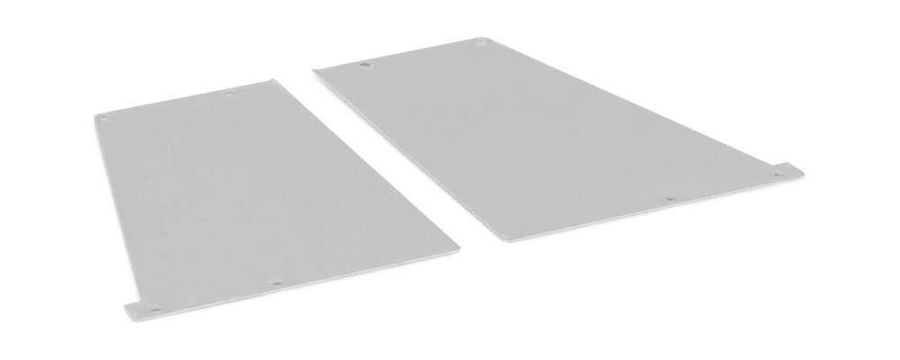 GEZE Stirnabdeckung Perlan 140 Set Aluminium naturton eloxiert