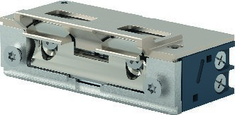 Elektro-Türöffner,mit Fallengleitdeckel 5U0X21 AC/DC, B 17,4, H 65,5, T 31,4