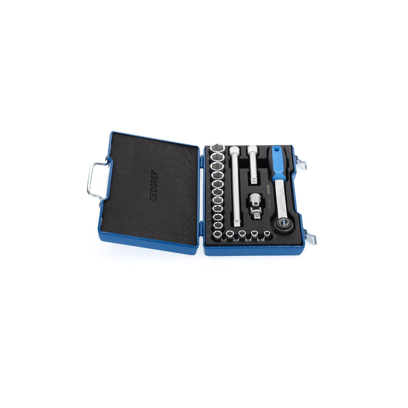 Gedore Steckschlüssel-Satz 19 JMU-3 1/2" 19-teilig 6-kant UD-Profil
