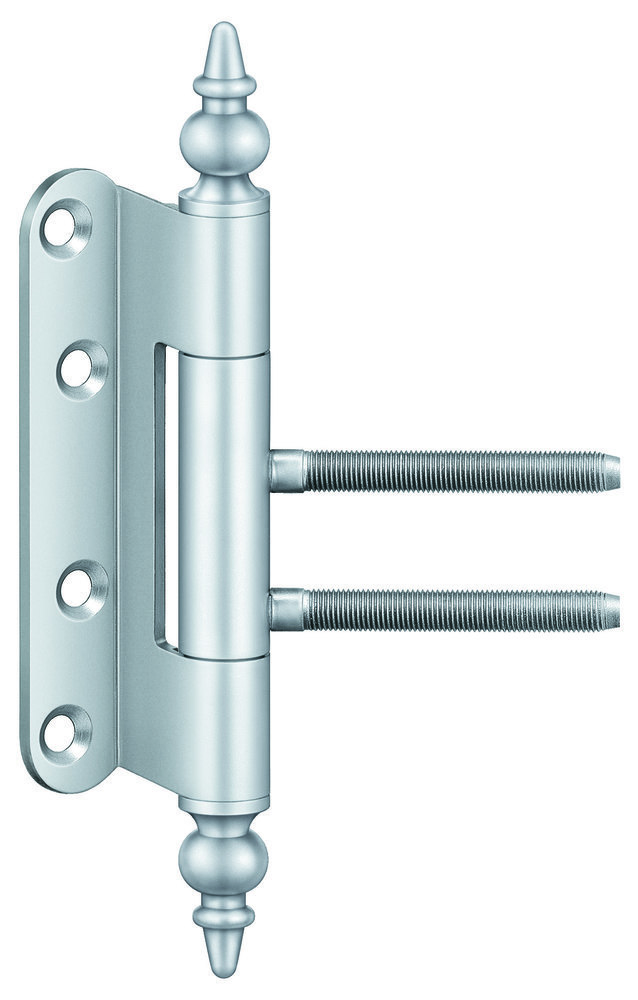 SIMONSWERK Einbohrband V 4437 WF ZK,3tlg.,15mm,vergoldet poliert
