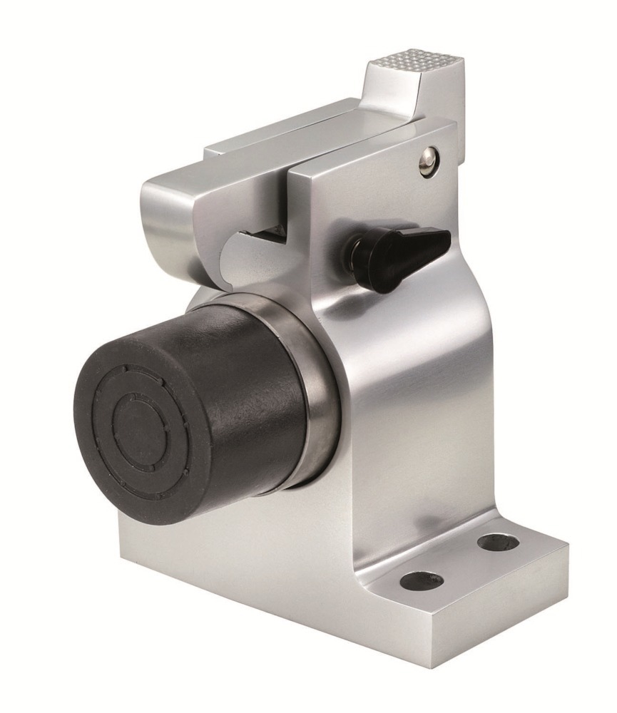 Produktbild KWS Türfeststeller 1010,H100mm, silberfarben, einbrennlack.