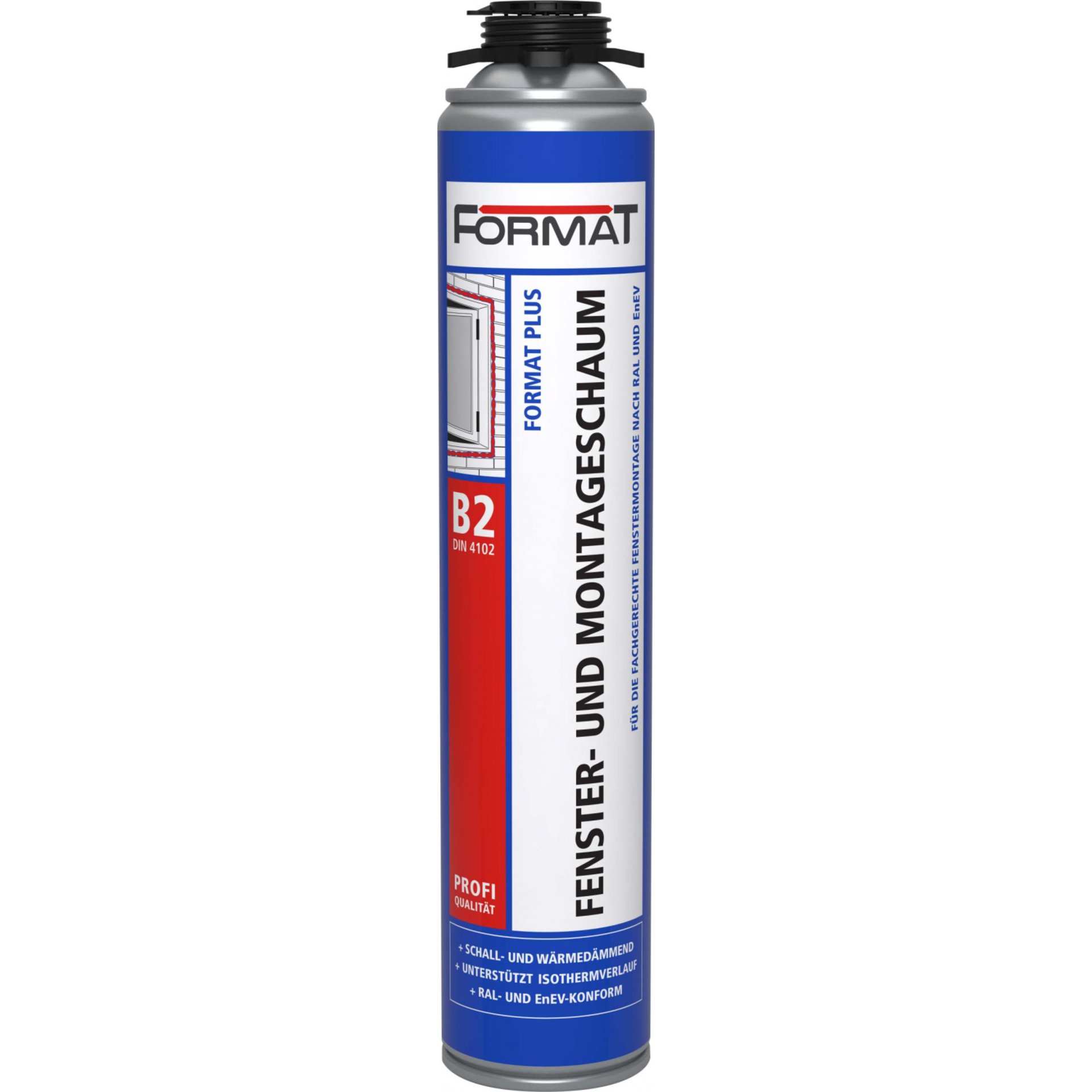 Format Plus Fenster-u. Montageschaum B2 750 ml  (Pistole)
