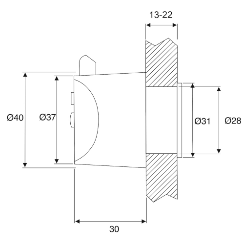 Maßzeichnung, CAD-Diagramm, Diagramm