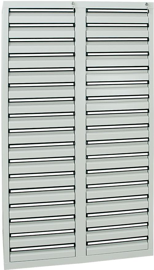Stumpf Schubladenschrank, 1800x1000x500 mm, Schubladen 34x 100 mm