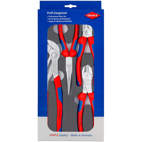 Knipex Zangen-Set in Schaumstoffeinlage 4-teilig 00 20 01 V17