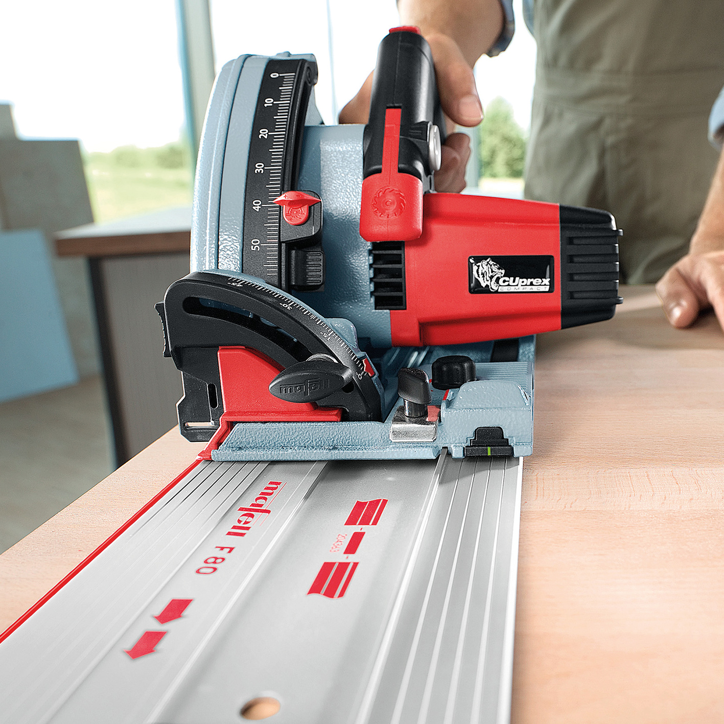 Mafell H+P Mafell Führungsschiene F 80, Kreissäge, Stichsäge, Führungsschiene, Elektrische Säge, Sägenführung