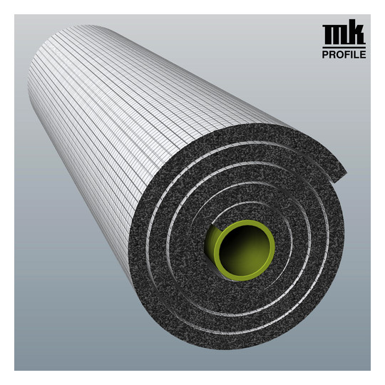MENKE Flex-Schaum Isolierrolle 20mm Alukaschiert selbstklebend WLG032 20m