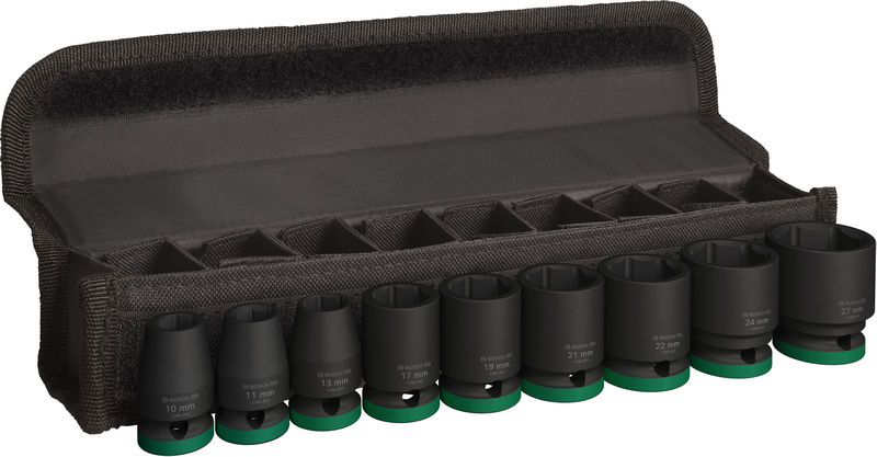 Bosch PRO Impact Steckn. Set,1/2 ,STD,9-tlg.