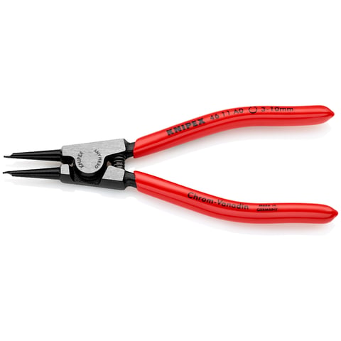 Knipex Sicherungsringzange 46 11 A0 für Außenringe auf Wellen 140mm
