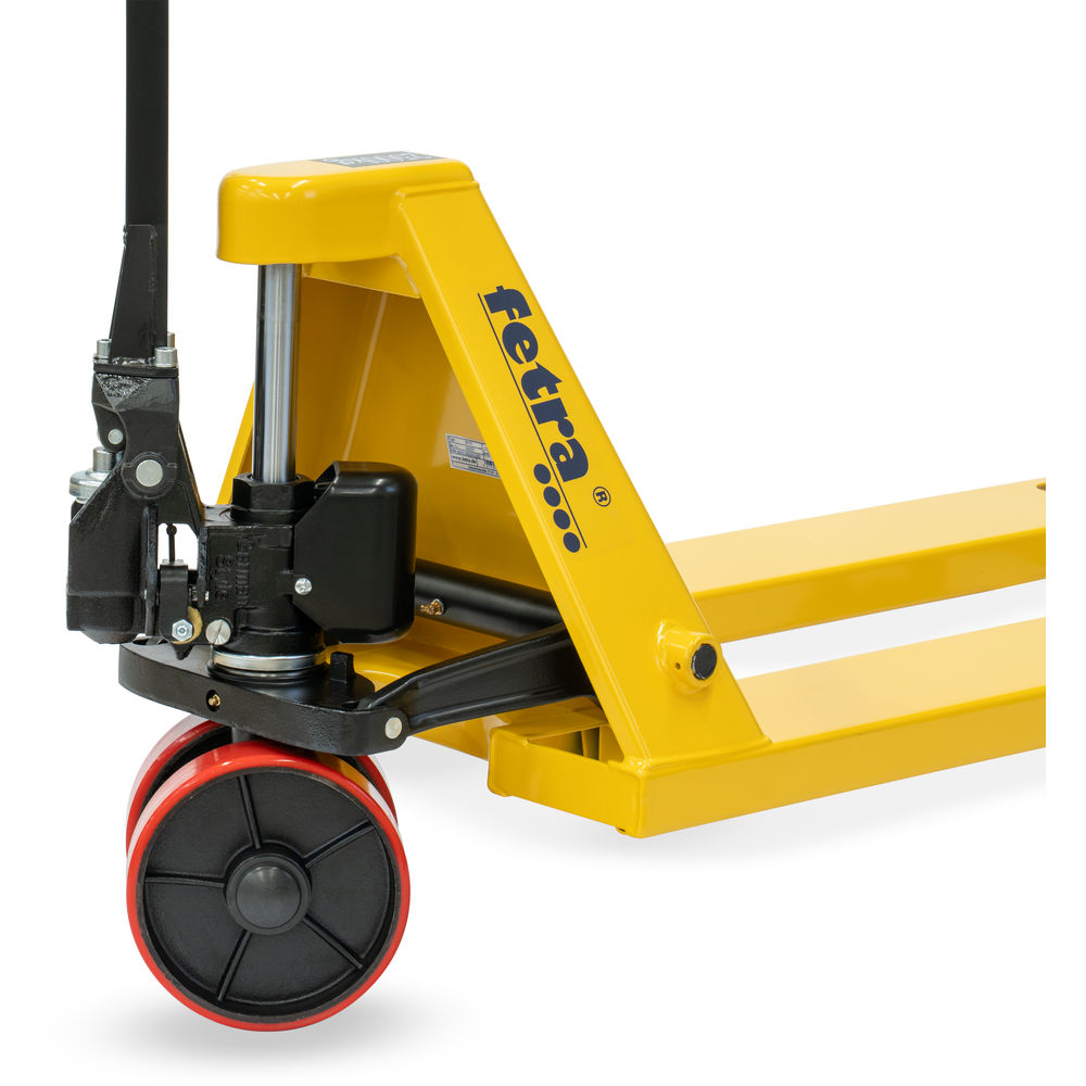 Fetra Gabelhubwagen 2117 2500 kg Polyurethan Lenkräder Gabelrollen