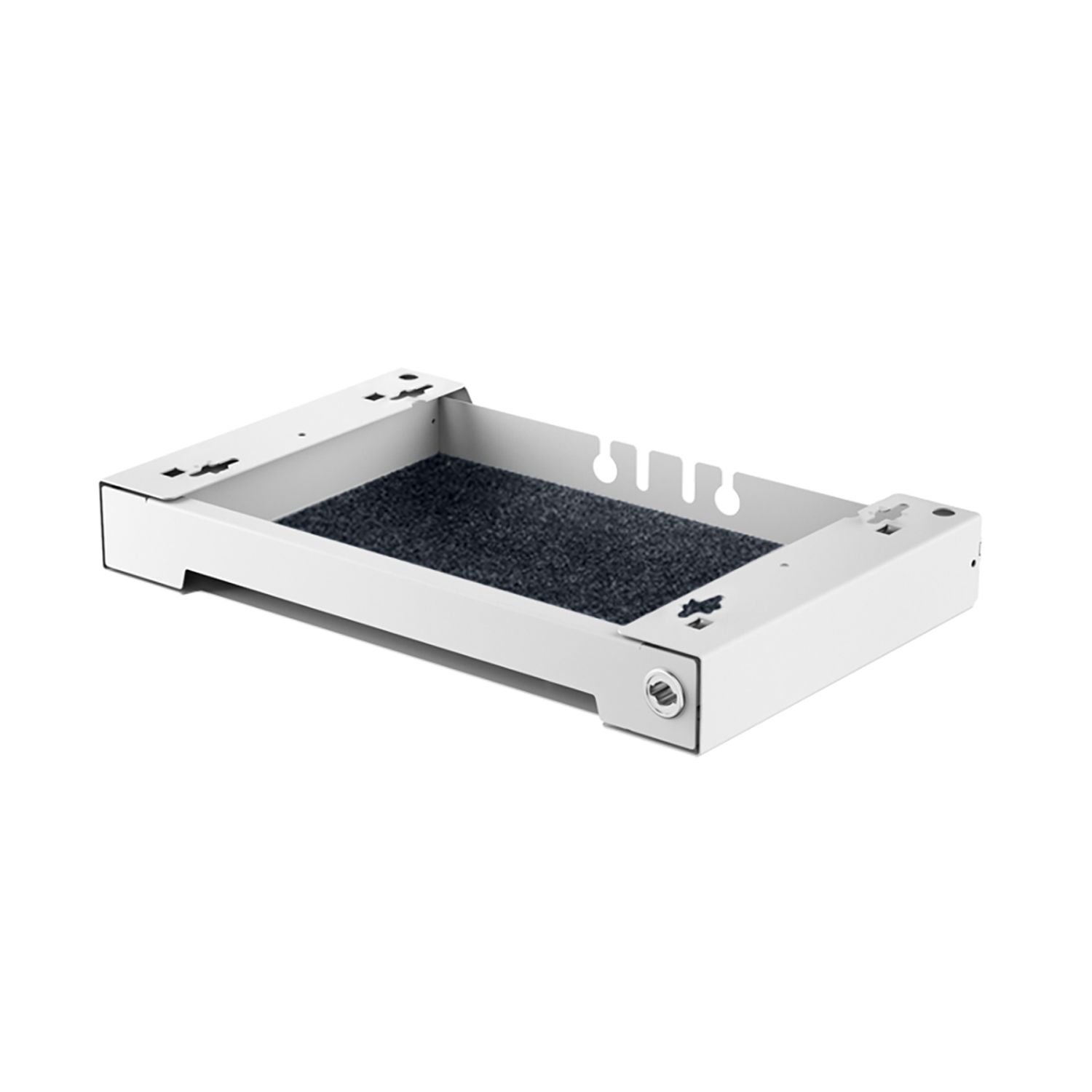 HETTICH SmarTray Stahl 50 mm mit Kassette (Großverpackung), weiß