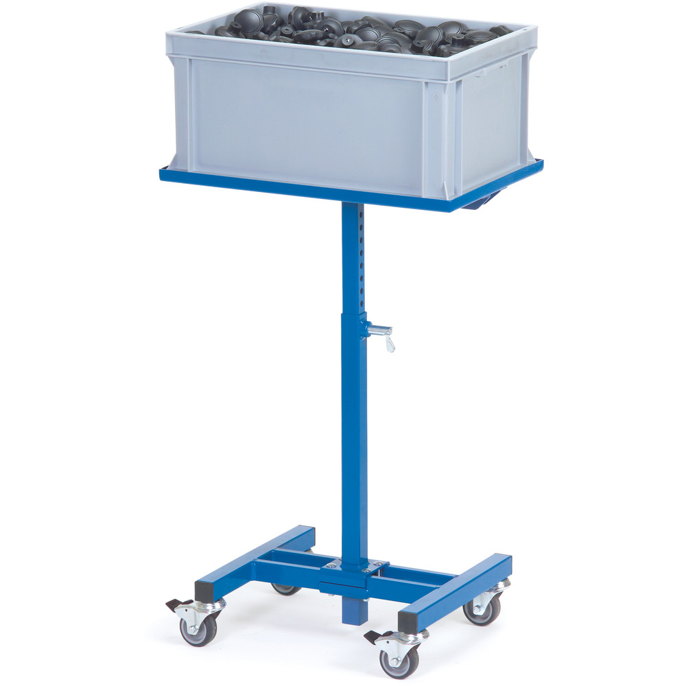 Fetra Materialständer 3270 150 kg höhenverstellbar 720-995 mm brillantblau RAL 5007