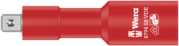 8794 SB VDE Zyklop extension, insulated, short, 3/8&quot;, 3/8&quot; x 91 mm, Adapter, Elektronik, Dynamit, Waffe