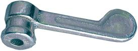 Vorreiber Nr.8312/G/3, 12mm Unters.hell verz.