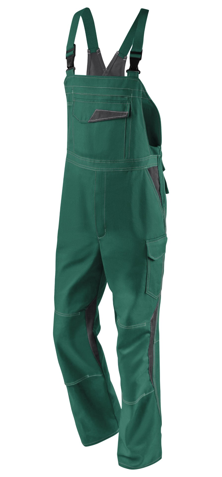 Kübler IMAGE DRESS NEW DESIGN Latzhose moosgrün/anthrazit  3347 3411-6597-102