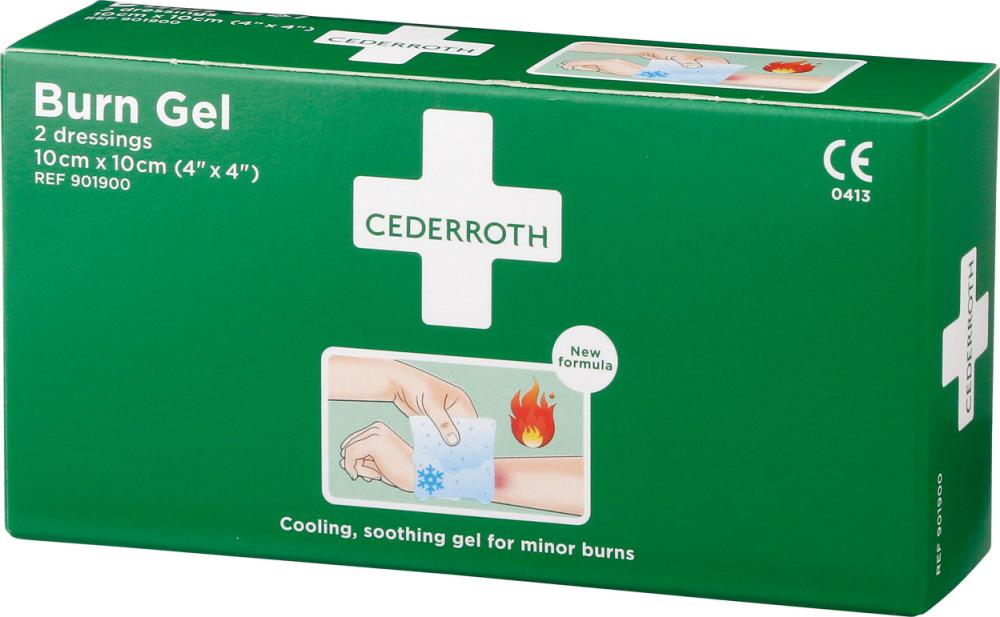 CEDERROTH Verbrennungsgel, 2 Stk./Box
