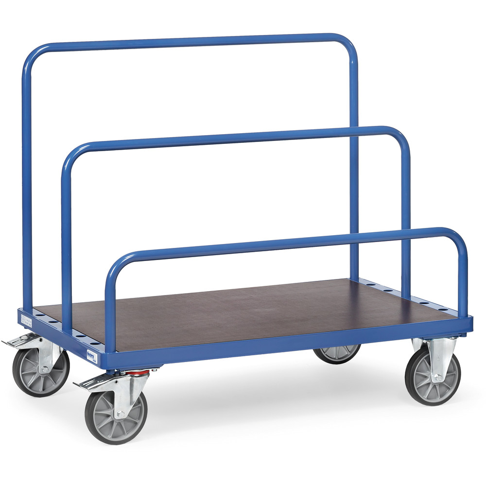 Fetra Plattenwagen 4465 ohne Bügel 1600x800mm 750kg TPE-Bereifung