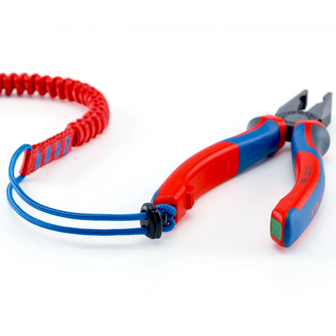 Knipex Kombizange 03 02 180 180mm schwarz atramentiert mit Comfort-Griffen