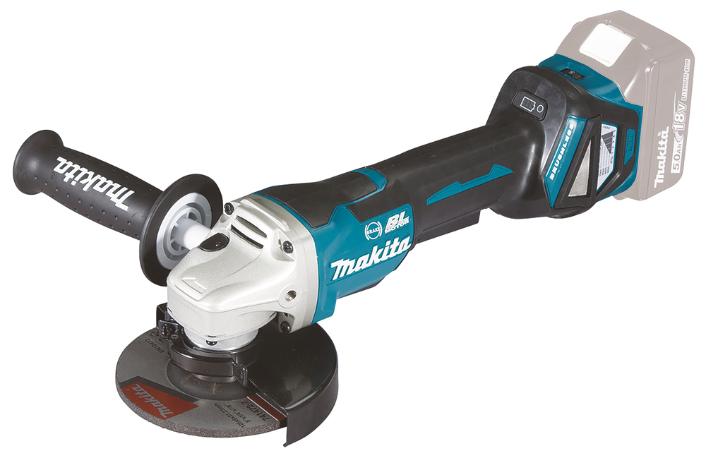 Makita Akku-Winkelschleifer DGA517Z 18V 125mm bürstenlos Paddelschalter