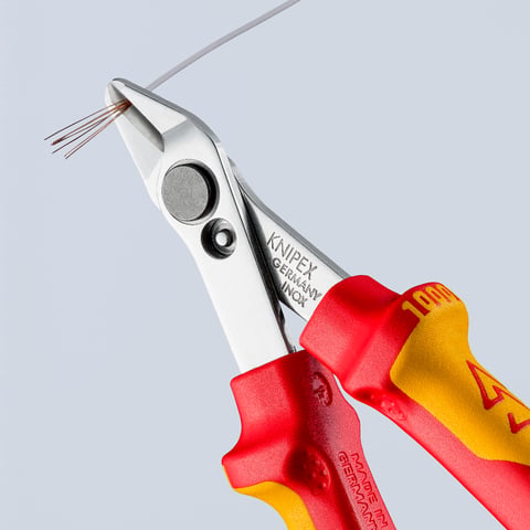 Knipex Electronic Super Knips® VDE 78 06 125 Elektronik-Seitenschneider 125mm