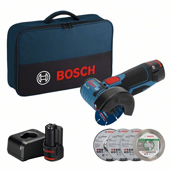 Bosch Akku-Winkelschleifer 12V-76