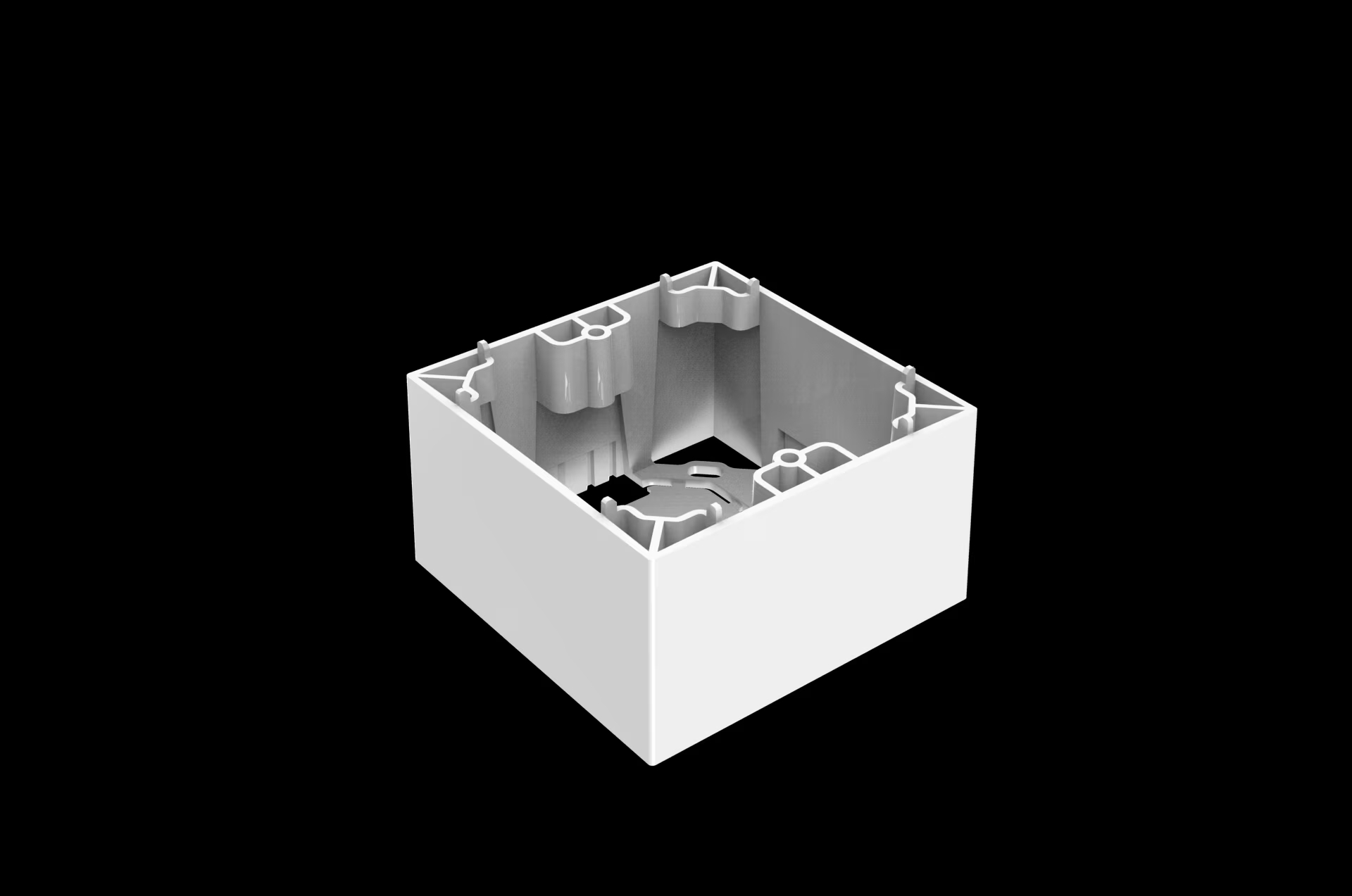 Artikelhauptbild Aufputzkappe Smoove weiss für Schalter Smoove