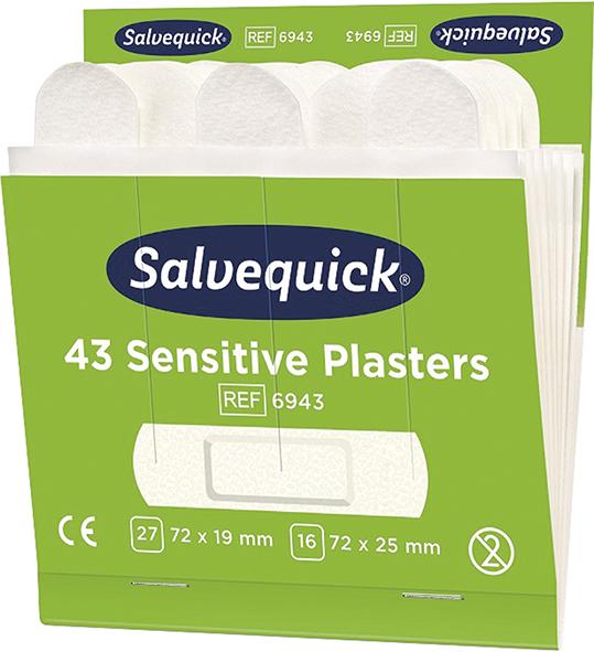 CEDERROTH Salvequick Nachf.6x43Pfl.Sensitive