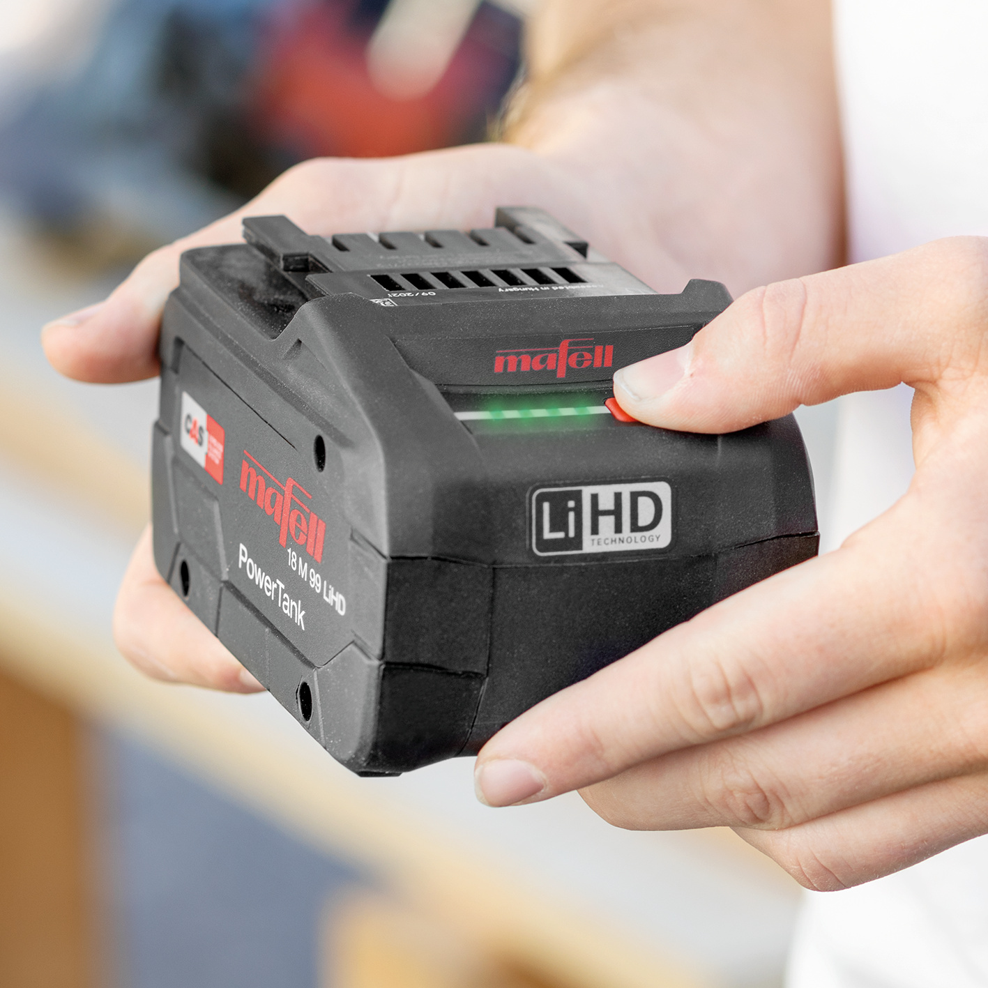Mafell Akku-Tauchsäge MT 55 18M bl mit LiHD Akku