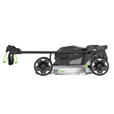 EGO LMX5300SP PRO X 53 cm Rasenmäher mit Radantrieb und zwei Akkueinheiten