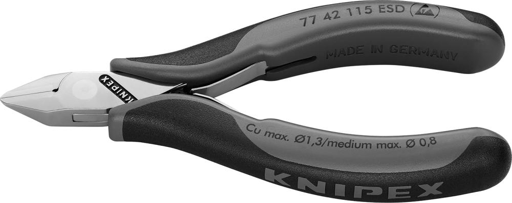 Knipex  Elektronik-Seitenschneider ESD