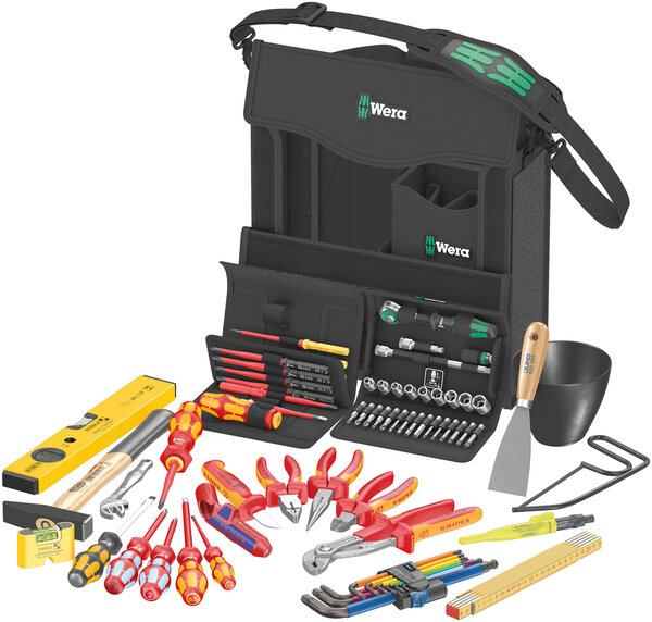 Wera 2go E 1 Tool set for electricians, 73 pieces, Gerät, Schraubenzieher, Werkzeug