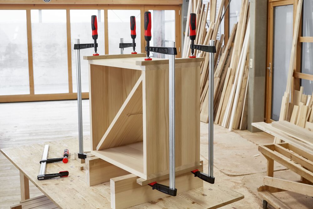 Bessey Temperguss-Schraubzwinge TG12-2K 120mm Spannweite 60mm Ausladung 2K-Griff