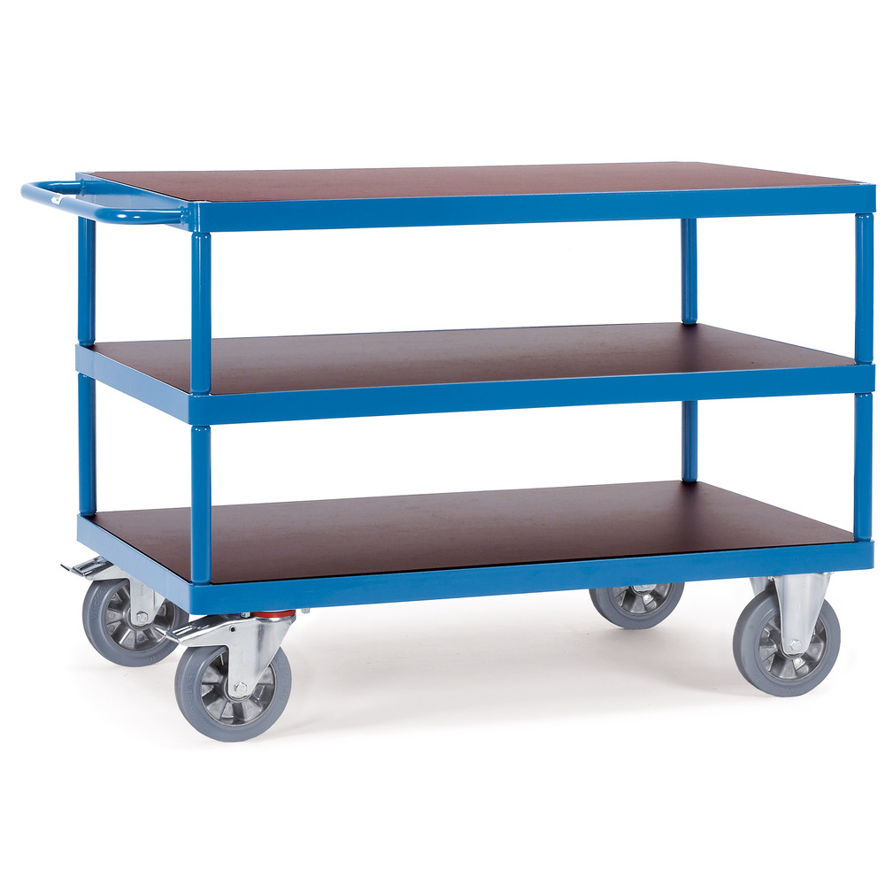 Fetra Super-MultiVario-Transporter Tischwagen 12423 1200 kg 3 Böden