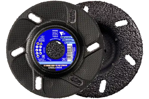 Pferd CC-GRIND VIEW 125 SGP STEELOX mit VICTOGRAIN-Schleifkorn