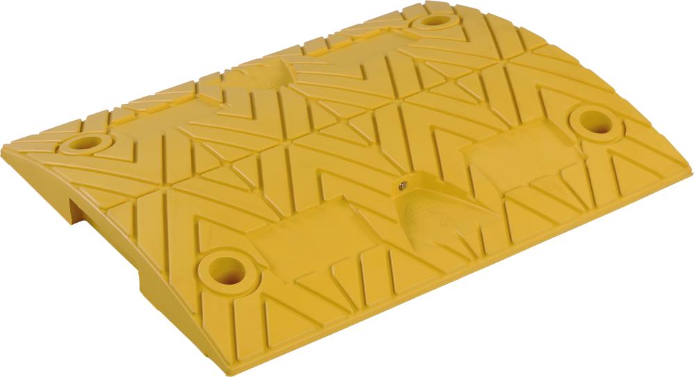 dancop Fahrbahnschwelle Mittelstück gelb B500xT420xH70 mm