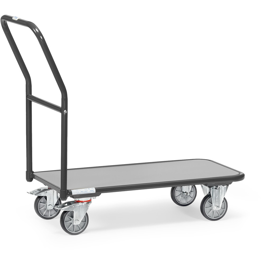 Fetra Magazinwagen GREY EDITION 1200-7016 300kg Ladefläche 850x450mm TPE-Bereifung