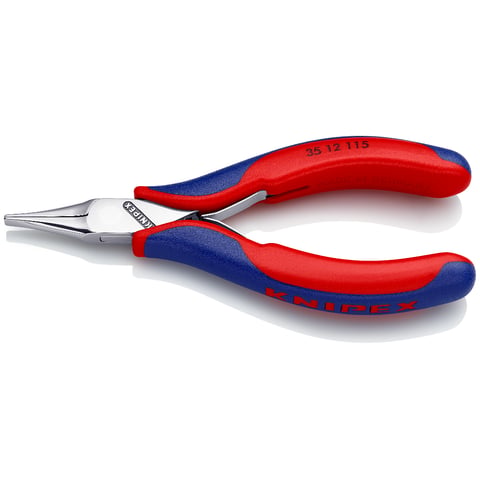 Knipex Elektronik-Greifzange 35 12 115 mit durchgestecktem Gelenk 115mm