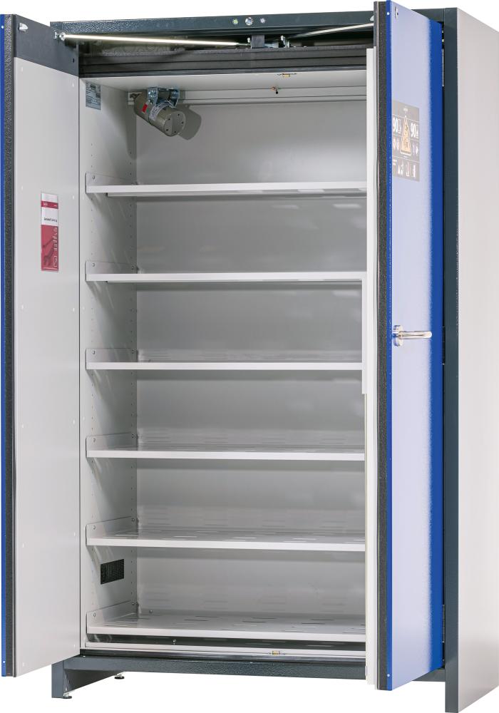 asecos Sicherheitsschr. LI-IO- PS1200 BW, 6FB, 1193x615x1953