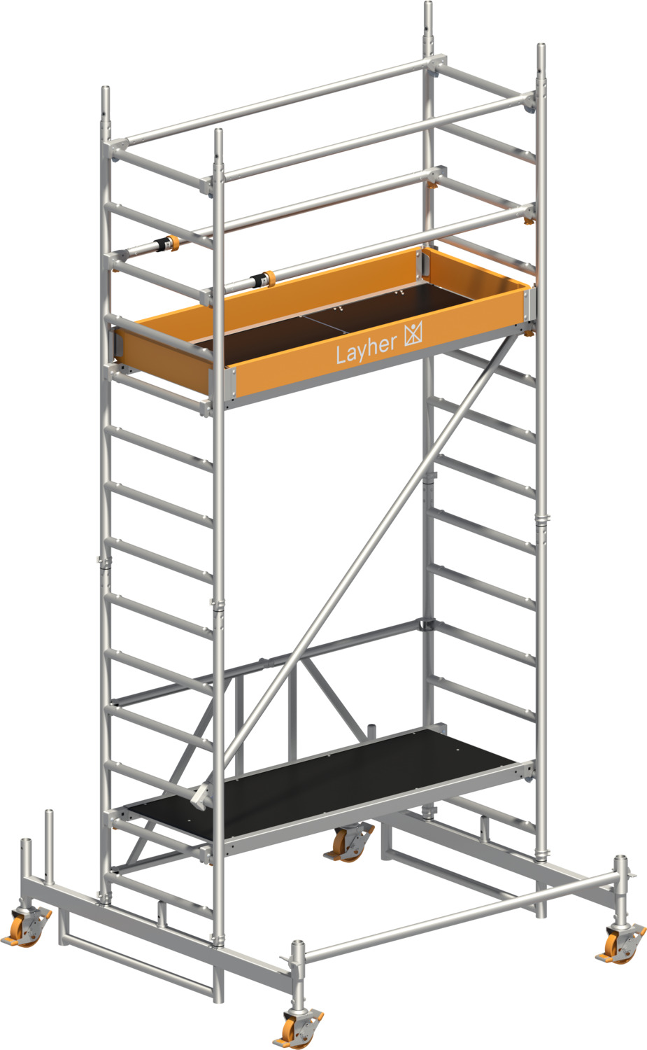 Layher Zifa P2 mit Uni Telegeländer Product picture