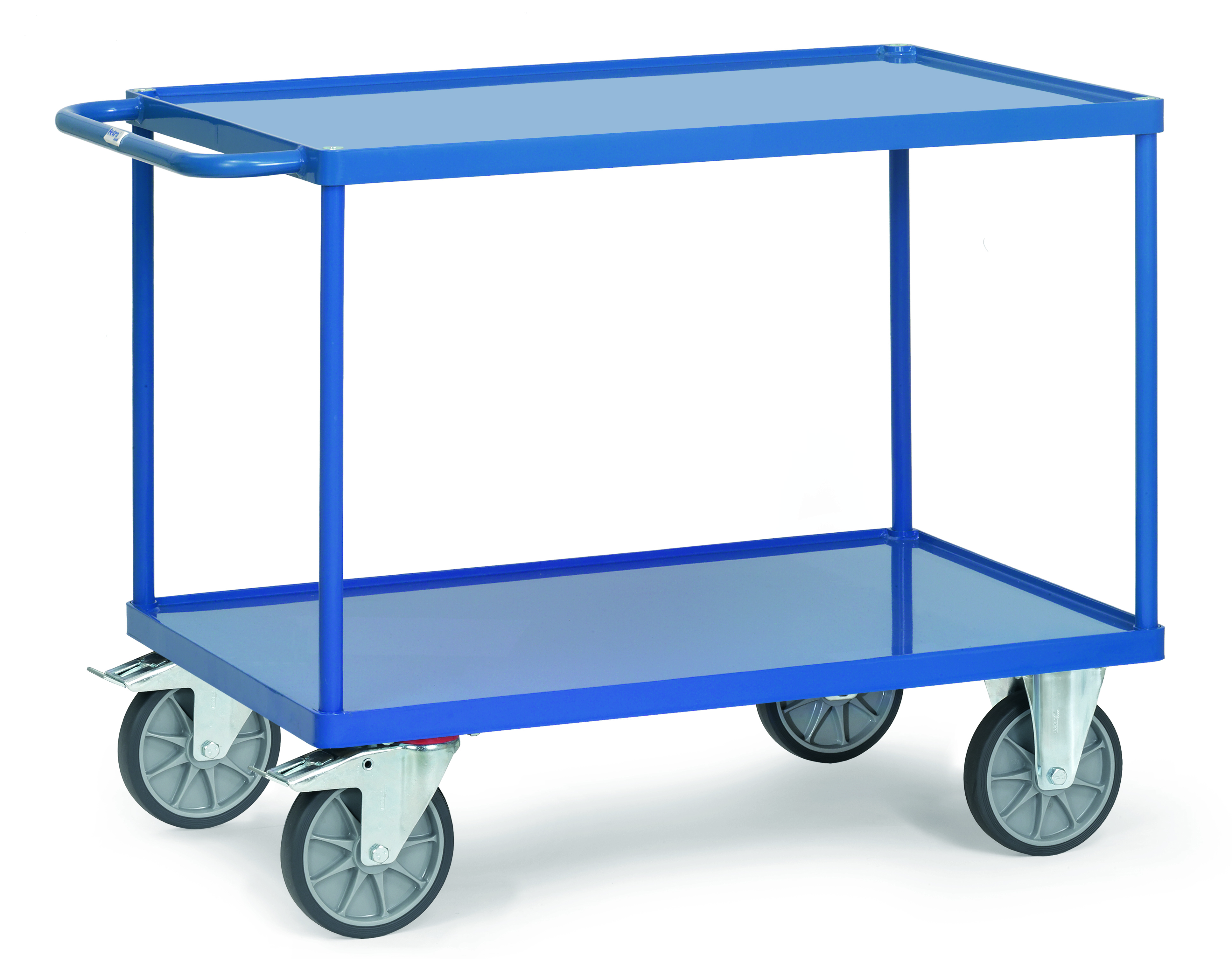 Tischwagen mit Stahlblech-Wannen