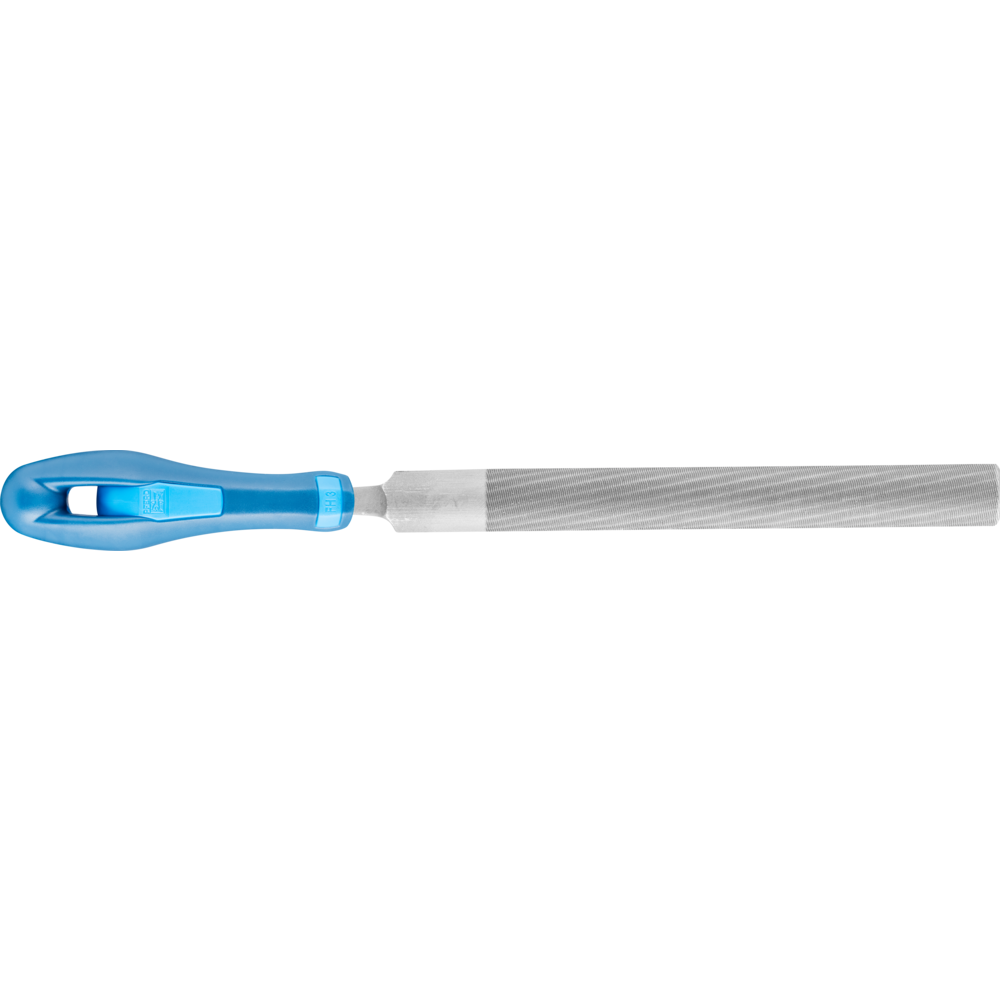 Pferd Werkstattfeile mit Heft Halbrund-Spitz 150mm Hieb 3 für bearbeitung