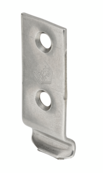 Vormann Schließhaken gekröpft 46x18mm V2A Edelstahl