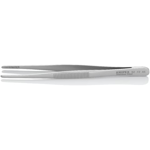 Knipex Universalpinzette 92 72 45 Edelstahl gezahnt mattiert 145 mm