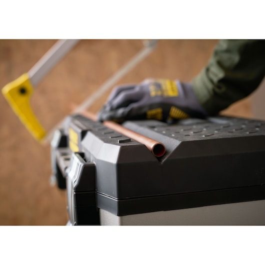 Stanley FatMax Rollende Werkstatt 1-95-622 Metall-Kunststoff mit 2 Schubladen und Staufach