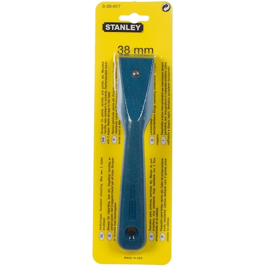 Stanley 0-28-617 Lackschaber 38 mm mit Polypropylen-Griff