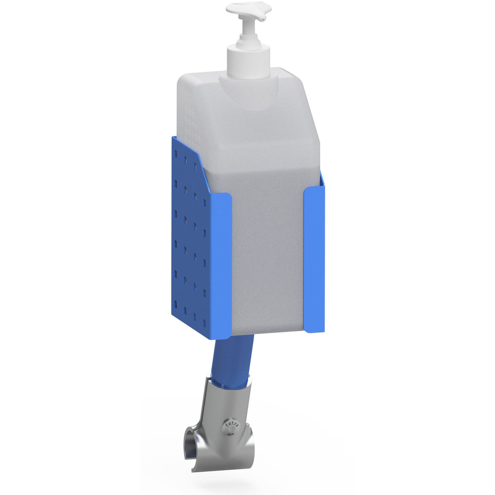 Fetra Flaschenhalterung 1393-B1000 für Bode-Flaschen 1000ml Stahlblech blau
