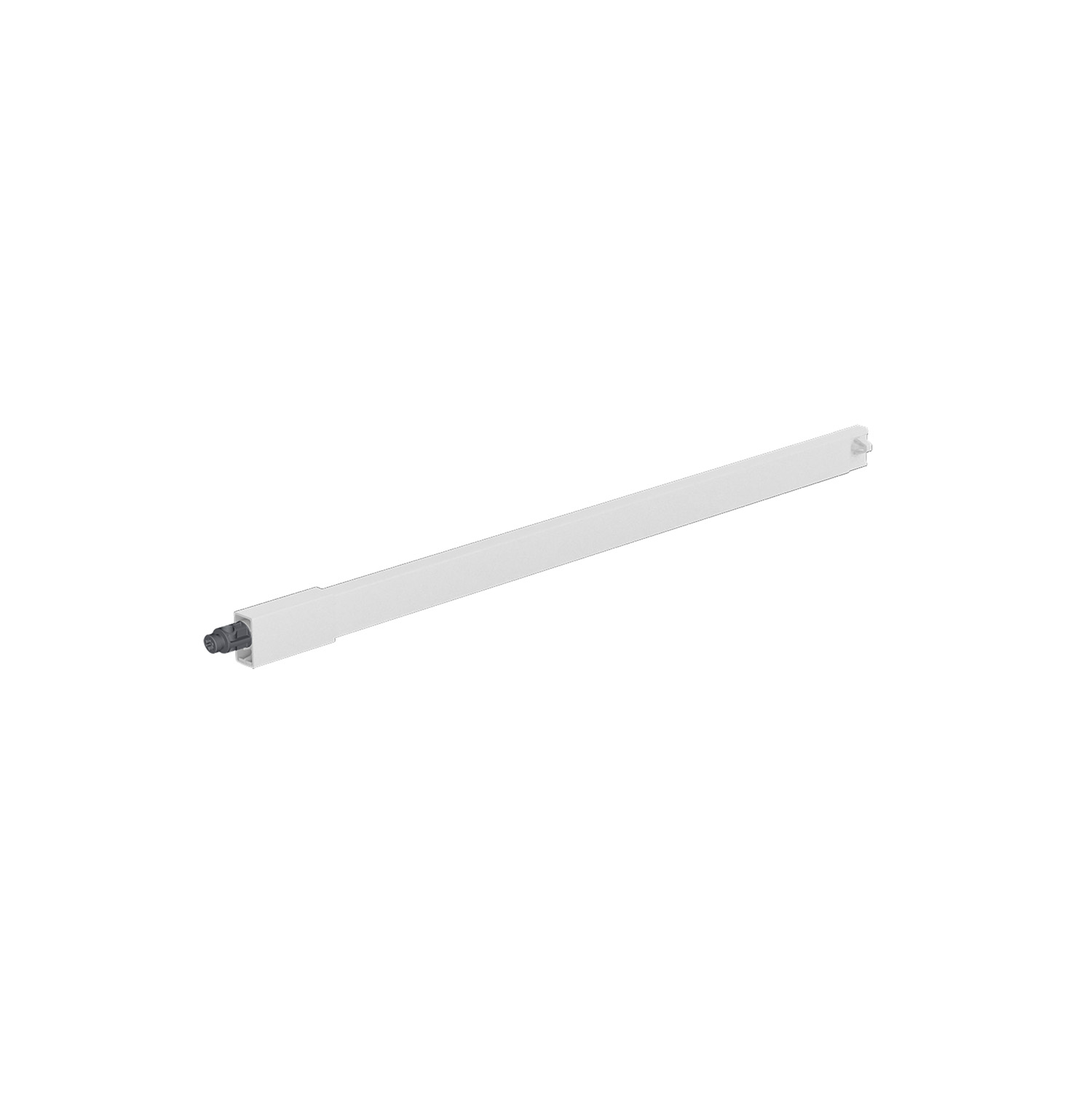 HETTICH Längsreling ArciTech / 350 mm, weiß, links