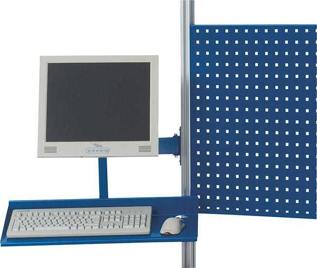 RAU Schwenkarm für Flachbildschirm und Tastatur